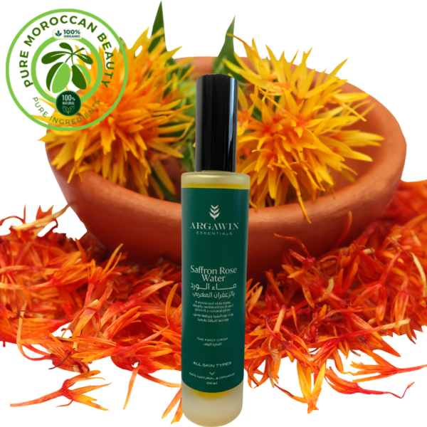 Moroccan Saffron Rose Water 100 ml